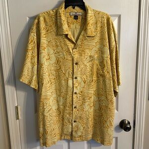 Tommy Bahama 100% Silk shirt, sz XL.